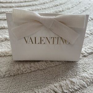 Valentino Empty Holiday Gift Box with Knit Bow